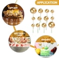 thumbnail image 3 of ColoMX 40 piezas pequeños pasteles redondos toppers decorativos pasteles recogidas adornos de pastel, 3 of 8