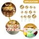 thumbnail image 3 of ColoMX 40 piezas pequeños pasteles redondos toppers decorativos pasteles recogidas adornos de pastel, 3 of 8