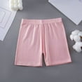 thumbnail image 4 of Eltusu Girls Cotton Bike Shorts, Soft Four Pieces Elastic Waist Breathable Dress Dance Shoets Multicolor Size 7-8 T, 4 of 6
