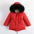thumbnail image 4 of Luogg Girl Winter Coats Heavyweight Hooded Jacket Kid Snow Outwear Kids Snowsuit Size 4-5 Years, 4 of 4