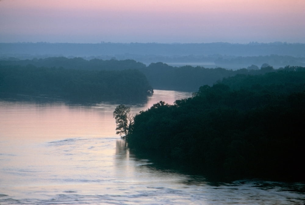 Mississippi River Bluffs Nbluffs Overlooking The Mississippi River
