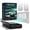 White, variant on New Smart in Car Hud Co Pilot, Smart Hud Display Car Windshield, GPS Speedometer Bds Navigation, Heads up Real Time Speed 10hz Refresh Auto Brightness Large Mph Digits Satellite Positioning