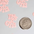 thumbnail image 3 of Efavormart Metallic Foil Baby Shower Confetti-300PCS-Pink, 3 of 10