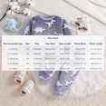 thumbnail image 3 of Cowsor Toddler Baby Girl Clothes Outfit Long Sleeve Blouse Shirt Top Flare Leggings Pants Two Piece Outfits Set, 3 of 7