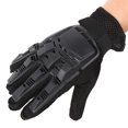 thumbnail image 3 of Gants d'Équitation, Gants de VTT en Cuir Microfibre, Gants Noirs Design Épuré, 3 of 13