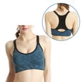 thumbnail image 2 of DAFEI Y Back Sports Bras for Women,Padded Racerback Medium Impact Thin Strap Workout Yoga Top for Running, 2 of 4