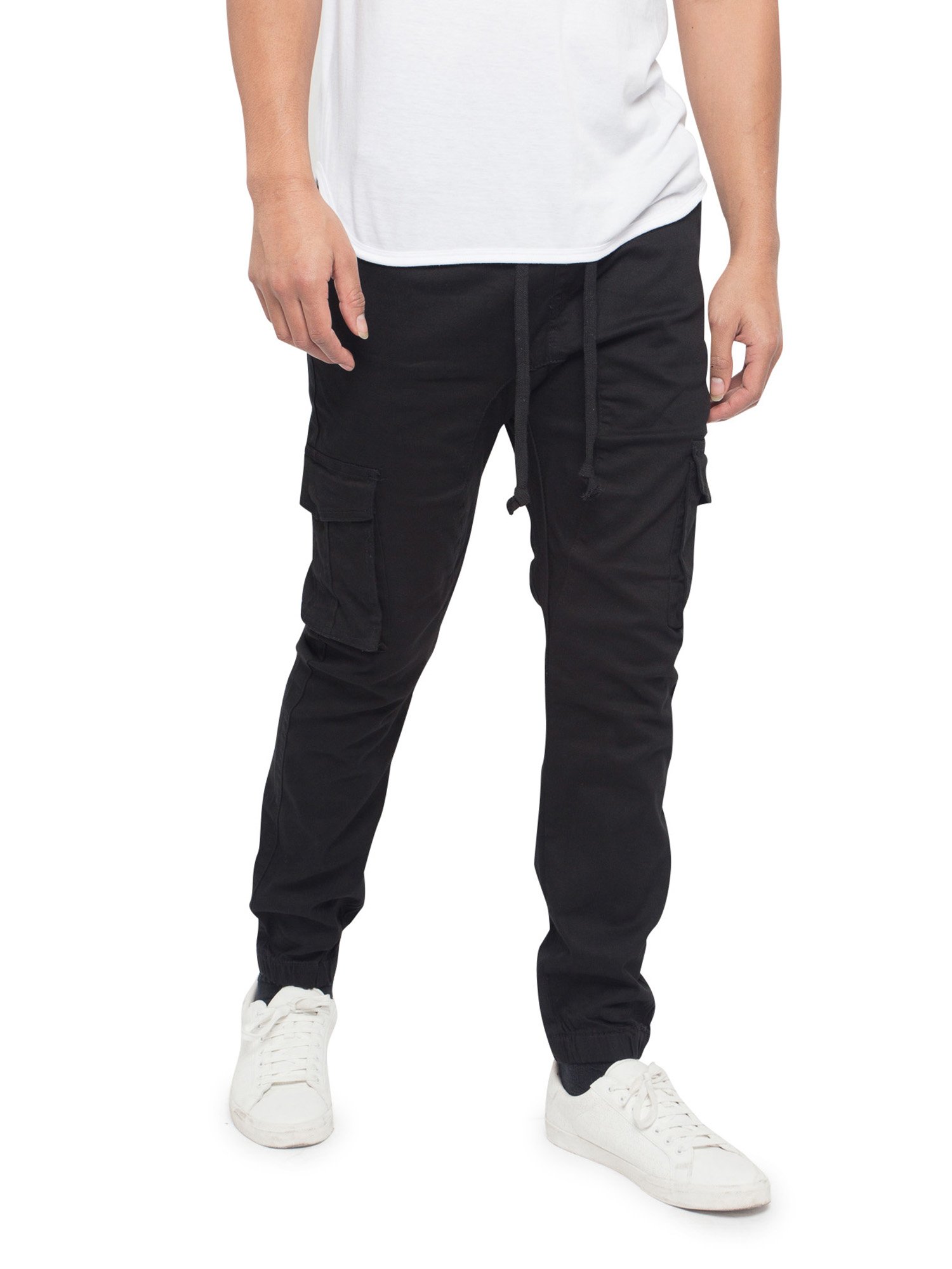 Victorious Men's Jogger Twill Cargo Pants, Up To 5X - Walmart.com