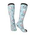 thumbnail image 4 of Balery Cute Panda Flying In The Sky Fun Novelty Socks Men'S Women'S Crew Socks Funny Crazy Novelty Socks Quirky And Cool Socks, 4 of 9