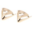 thumbnail image 4 of Zapatos Baoblaze 2 paquete protectores de la punta del dedo del pie dorados para tacones altos, 4 of 8