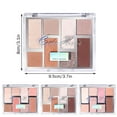 Leileiiiii 8 Color Eye Shadow Highlighter To Create Contours And