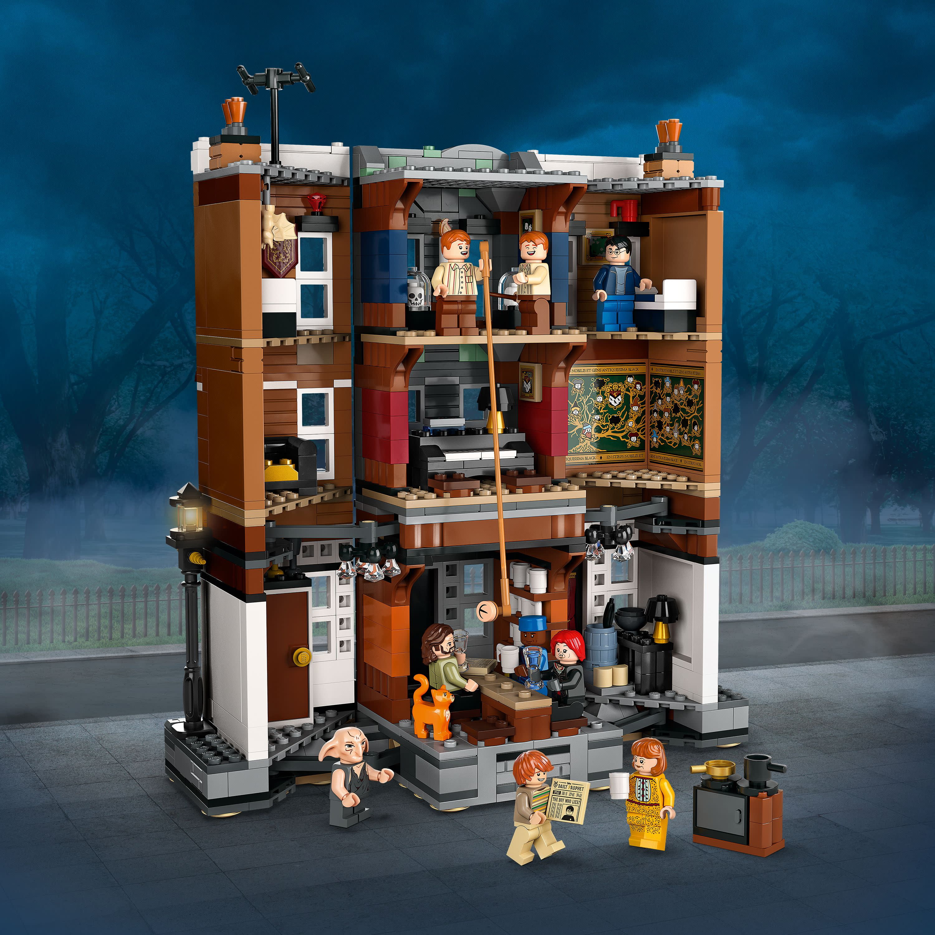 LEGO® Harry Potter™ 12 Grimmauld Place 76408 Building Kit (1,083