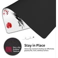 thumbnail image 4 of Japanese Cherry Blossom Large Gaming Mouse Pad,Long Non-Slip Rubber Base for Desk,Stitched Edges Playmat Gifts for Men Women,Mouse Mat Desk Pad for Office Home 31.5×11.8 Inch, 4 of 6