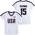 thumbnail image 1 of Icon Sports Girl's Youth USWNT Players Assn Soccer Team Short Sleeve V-Neck Game Day Jersey, 1 of 3