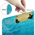 thumbnail image 3 of FMSHPON Cute Swimming Penguin Clipboard Hardboard Wood Nursing Clip Board and Pull for Standard A4 Letter 13x9 inches, 3 of 5