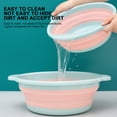 thumbnail image 5 of SouMaox Portable Folding Basin Space Saving Wash Bowl Versatile Collapsible Container Utility Tub for Home Outdoor Camping Travel Trips, 5 of 9