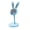 Blue 1Pcs, variant on HOARBOEG 1Pcs Easter Bunny Phone Stand, Cute Retractable Telescopic Phone Holder Adjustable Height, Cartoon Bunny Desktop Tablet Stand for , Lazy Bracket for Cell Phone, Easter Decor