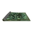 thumbnail image 2 of Ahgly Company Indoor Rectangle Persian Turquoise Blue Traditional Area Rugs, 6' x 9', 2 of 4