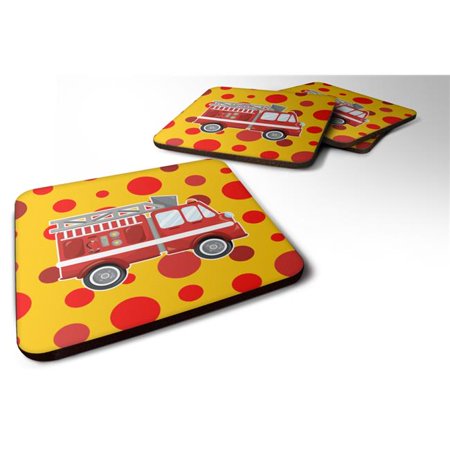 

Firemans Firetruck Foam Coasters - Set of 4