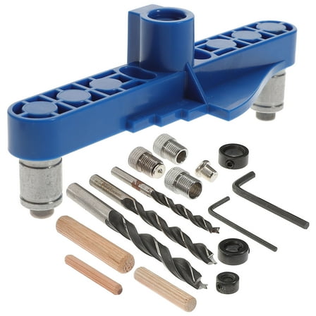 DINHEAROM Woodworking Carpentry Jigs Set Abs Engineering Plastics 1 Set 9.1X0.6X0.6In