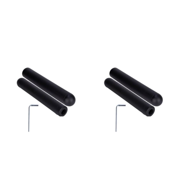Sonducket 2 piezas de manguito de adaptador de barra de pesas con llave en forma de L para levantamiento de pesas cabeza de bola de 50mm x 300mm cabeza de bola de 50 mm x 300 mm 2piezas