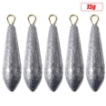 thumbnail image 2 of Peso de Plomo de Pesca Ehuebsd 5 Piezas Accesorios de Pesca 10g-50g, 2 of 9