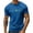 Blue, variant on Men's St. Patrick's Day Shamrock Graphic T-Shirt Short Sleeve Crew Neck Top