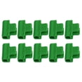 thumbnail image 2 of Abrazaderas de tubo de 60 piezas para estacas de plantas mm / 0,43 pulgadas, accesorio de jardín de invernadero Baoblaze Abrazaderas de película de invernadero de 11 mm, 2 of 8