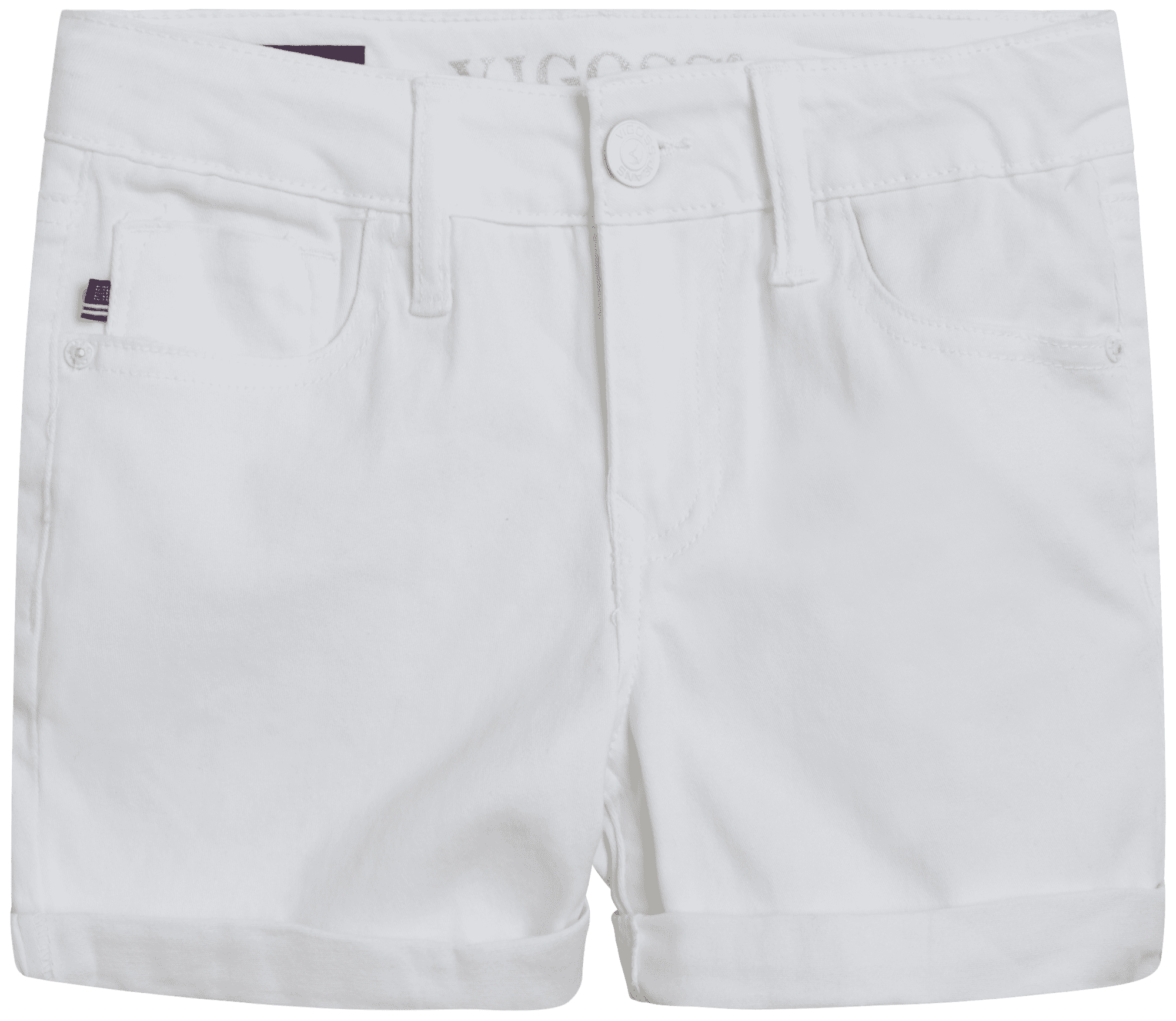 VIGOSS Girls Shorts Adjustable Waist, Stylish Summer Cotton Spandex