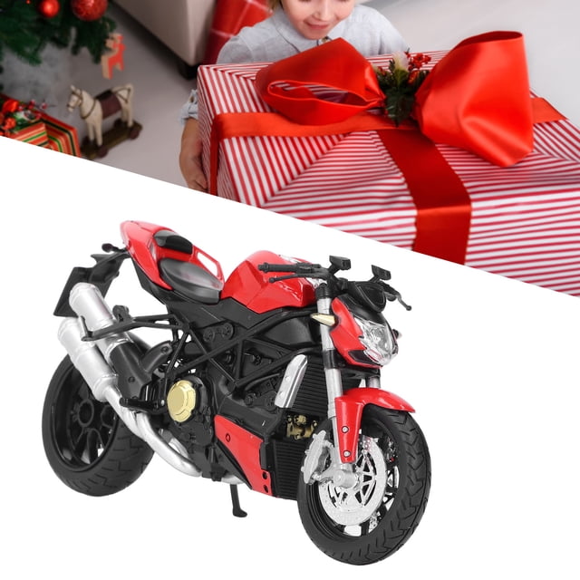 Juguete De Motocicleta De aleación, Modelo A Escala 1:12, Moto Para Niños Para