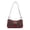 Red Leopard, variant on Red Leopard Shoulder Bag, Goth Punk Hobo Bag with Buckle, Y2K Style Underarm Bag for Women Shopping Travel Outdoor