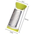 thumbnail image 2 of OFFIGAM 1Ud Rallador Semicircular De Acero Inoxidable Para De Limpiar, 2 of 8