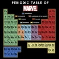 thumbnail image 2 of Men's Marvel Periodic Table of Favorite Heroes Graphic T-Shirt, 2 of 4