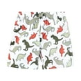 thumbnail image 3 of Hudson Baby Infant Boys Shorts Bottoms 4-Pack, Multi Color Dino, 0-3 Months, 3 of 3