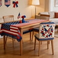 thumbnail image 4 of Aufmer 4th Of July Dining Chair Cover Gnome Star Butterfly Printed Polyester Slipcover Patriotic Decorative Chair Protector For Kitchen Living Room Holiday Layout, 4 of 6