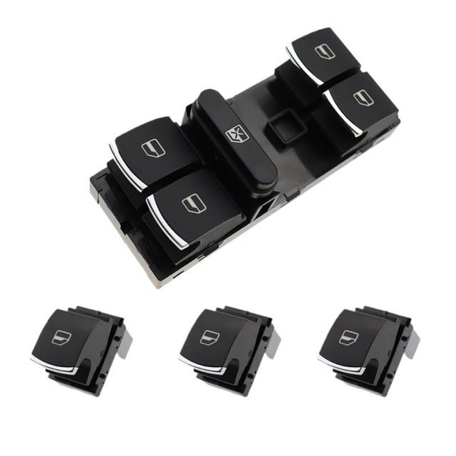 5ND959857 Power Window Master Switch Control Button For VW Jetta Tiguan Golf GTI MK5 MK6 Passat B6 CC Seat Leon MK2