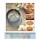 thumbnail image 3 of Cortador de galletas redondo de acero inoxidable para repostería, cortador de galletas circular de metal. 7 pulgadas, 3 of 8