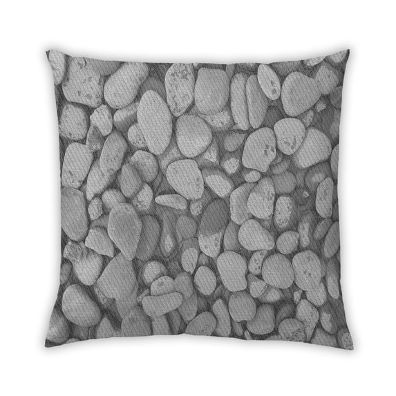 Ahgly Company Outdoor Square Contemporary Throw Pillow, 18 inch by 18 inch