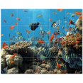 thumbnail image 1 of Coral Fish Underwater Ceramic Tile Mural Kitchen Backsplash Bathroom Shower, 403, 1 of 3