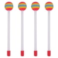 thumbnail image 1 of Miangastore 4 Pcs Kids Practicing Drum Sticks Rainbow Color Drumstick Music Instrument Toy, 1 of 8