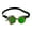 Bright silver green, variant on Huhudde Vintage Glasses Personality Steampunk Goggle Motorcycles Glasses for Women Men