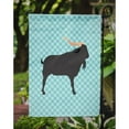 thumbnail image 3 of Caroline's Treasures BB8056GF Verata Goat Blue Check Flag Garden Size , Small, multicolor, 3 of 3