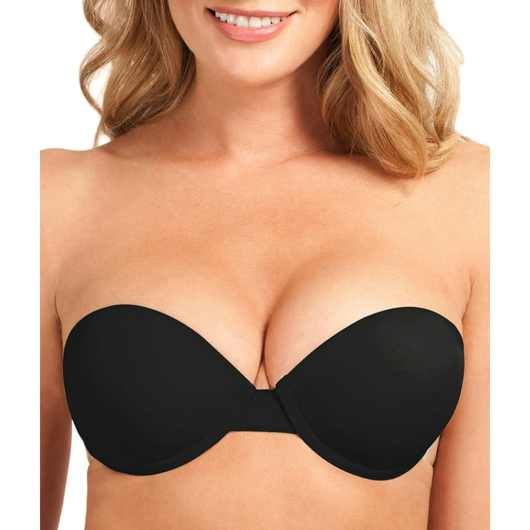 FASHION FORMS Go Bare Ultimate Boost Backless Strapless Reusable Adhesive  Underwire Bra