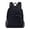 School Backpack - Black, variant on Gyujnb School Backpack, Lightweight Hiking Backpack Compact Travel Daypack for Outdoor Activities and Everyday Use with Zipper and Side Pockets, Backpack for School