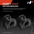 thumbnail image 4 of A-Premium 2 x Front Sway Bar Bushing Kit, Compatible with Mitsubishi Mirage 2014-2024, Mirage G4 2017-2024, 4 of 5