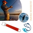 thumbnail image 3 of CSChome Fishing Gear Thunder Hook Remover -lost Hanging Ring Comfortable Grip Non-slip Stainless Steel Unhook Tool, 3 of 7
