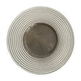 thumbnail image 1 of GUOOL 12.60 Inch Glass Desserts , Stripes Pattern Dinner , Kitchen Salad with Stripe, 1 of 9