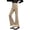 Khaki, variant on UJNDER Girls Wide Leg Flare Trousers Fall Fashion Casual Style for Big Kids Girls Pants,Black,9-10 Years