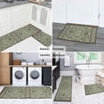 thumbnail image 6 of Boho Kitchen Rugs Sets of 2, Vintage Washable Anti Fatigue Kitchen Runner Mats for Floor, Non Slip Comfort Standing Holiday Decor Mat for Sink, Laundry, Office 17"x 47"+17"x 30", 6 of 6