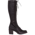 thumbnail image 4 of Womens madden girl Kase Mid-Calf Combat Lace-Up Boots, Black, 4 of 6