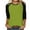 Army Green (Asia Size), variant on Fanxing Going Out Tops for Women Floral 3/4 Sleeve Sweater Summer Casual Crewneck Blouses Loose Fit Three Quarter Sleeves Pullover Tunic Tees Army Green,XL